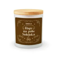 Świeca o zapachu ropy na polu Solejuka - świeczka zapachowa waniliowa