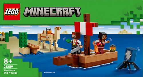 Klocki Minecraft 21259 Rejs statkiem pirackim na Arena.pl