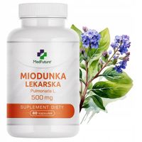 Miodunka lekarska Płucnik 500 mg Zdrowe płuca, łagodniejszy kaszel