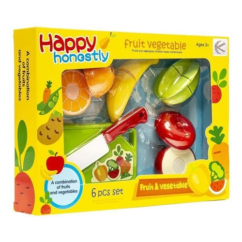 ZESTAW DO KROJENIA Z DESKĄ I NOŻEM OWOCE na Arena.pl