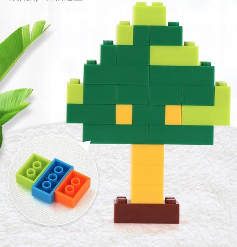 KLOCKI KONSTRUKCYJNE DUŻY ZESTAW 1000 ELEMENTÓW KREATYWNE DO TWORZENIA na Arena.pl