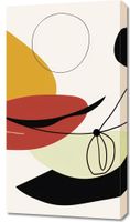 Obraz 50x90cm Geometryczna Krzywizna