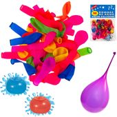 BOMBY WODNE BALONY BALONIKI NA WODĘ KOLOROWE ZESTAW 50SZT ŚMINGUS-DYNG