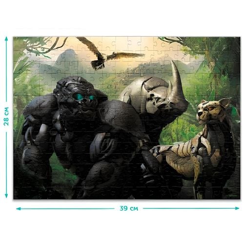 puzzle ze zwierzętami transformers 250 elem. 200456 na Arena.pl