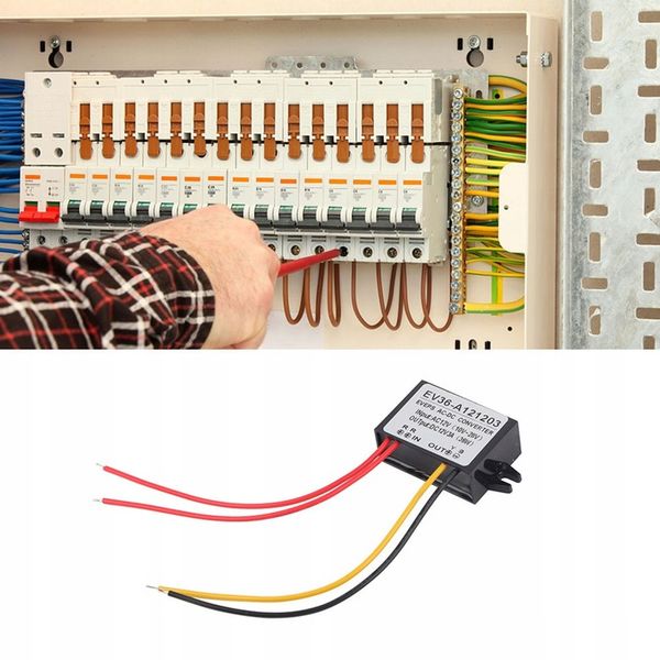 3A AC 10-28V NA DC 12V REGULATOR KONWERTERA MOCY zdjęcie 12