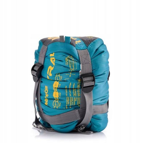 Śpiwór mumia turystyczny kempingowy ciepły z kapturem Meteor Trail 215 cm na Arena.pl