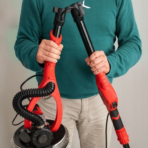 SZLIFIERKA DO GIPSU ŻYRAFA GŁADZI TYNKÓW LED Z ODSYSEM PAPIER WALIZKA na Arena.pl