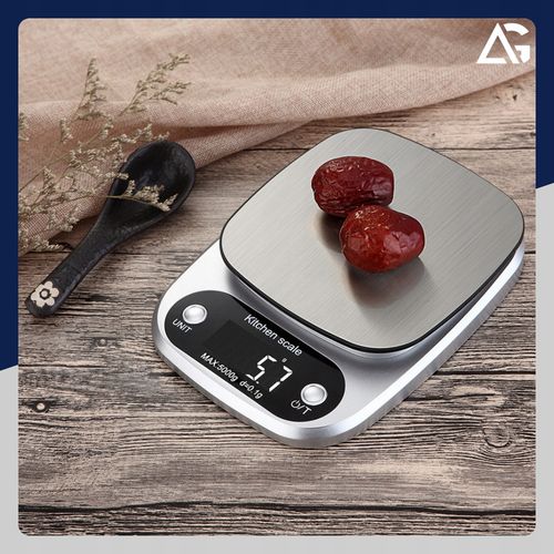 Waga kuchenna ARSA GO 0.1g NA BATERIE UNCJA KARAT GRAM TARA srebrny 5 kg na Arena.pl