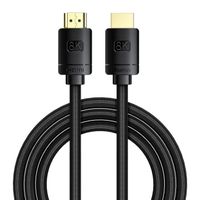 kabel video hdmi high definition series 8k 2m - czarny