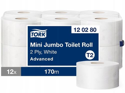 Papier toaletowy Tork 120280 Advanced T2 Jumbo x12 na Arena.pl