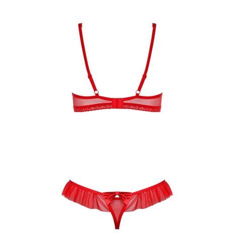 827-SET-3 komplet czerwony S/M na Arena.pl
