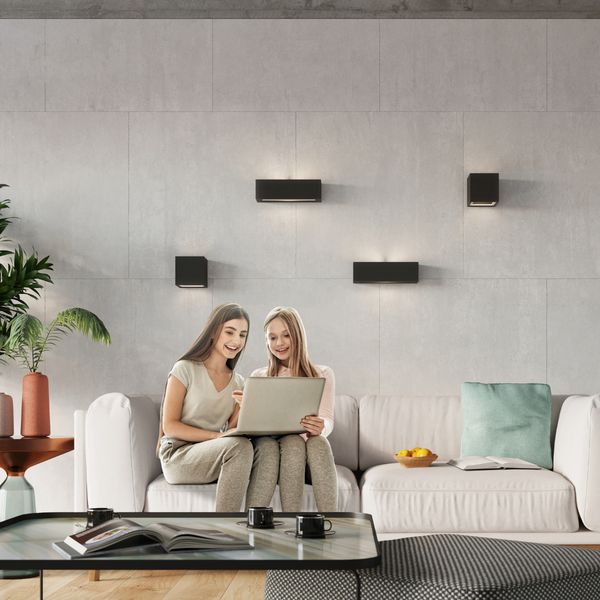 Kinkiet ceramiczny VEGA czarny zdjęcie 7