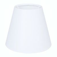 ABAŻUR DO LAMP,ŻYRANDOLI BIAŁY NA OPRAWKĘ E14- 002