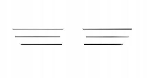 VW Caravelle T5 - Listwy CHROM GRILL atrapa Tuning na Arena.pl