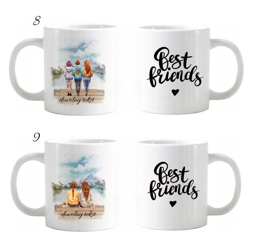 KUBEK Z NADRUKIEM ŚMIESZNY PREZENT PRZYJACIÓŁKI KOLEŻANKI IMIONA URODZINY na Arena.pl