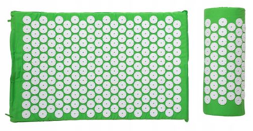 MATA DO AKUPRESURY ZIELONA + PODUSZKA na Arena.pl