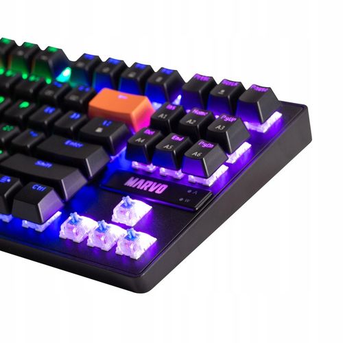 Klawiatura Mechaniczna Krone 87 RGB Gaming anty-ghosting KG901c na Arena.pl