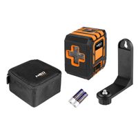 LASER KRZYŻOWY 20M CZERWONY UCHWYT+ETUI - T N75-142