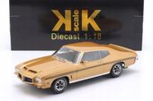 KK SCALE PONTIAC LeMans GTO 1972 Light Brown metallic 1:18