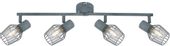 Viking listwa 4x40W E14 szary