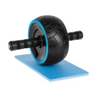 2 x Kółko roller do ćwiczeń mięśni brzucha AB Wheel koło z matą Rebel