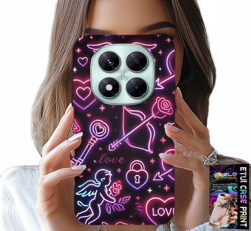 ETUI DO XIAOMI NOTE 14 PRO+ 5G - WALENTYNKOWY CASE, ŁUP, KUPIDYN, SERCA na Arena.pl