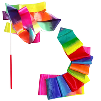 ND24_24927 Wstazka Gimnastyczna Do Tanca Cwiczen