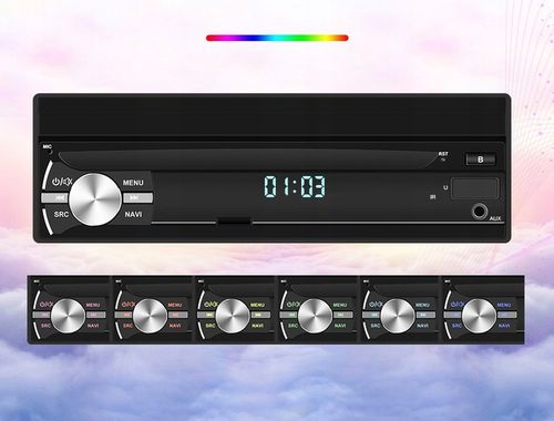 RADIO SAMOCHODOWE 1 DIN ANDROID 13 GPS USB WIFI DAB+ WYSUWANY AUX CARPLAY na Arena.pl