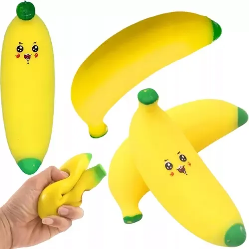 Gniotek Squishy Banan Fidget Toys Sensoryczna Antystresowa Dla Dzieci na Arena.pl