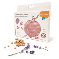 BABYONO Termofor z pestkami wiśni na kolkę ból CHERRY RÓŻOWY