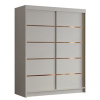 Szafa przesuwna FLAVIO IV 150-pojemna garderoba-KASZMIR