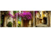 90X30CM STARE MIASTO PROWANSJI TRÓJ OBRAZ