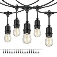 girlanda baja led set 20x1w e27 10m  kobi design