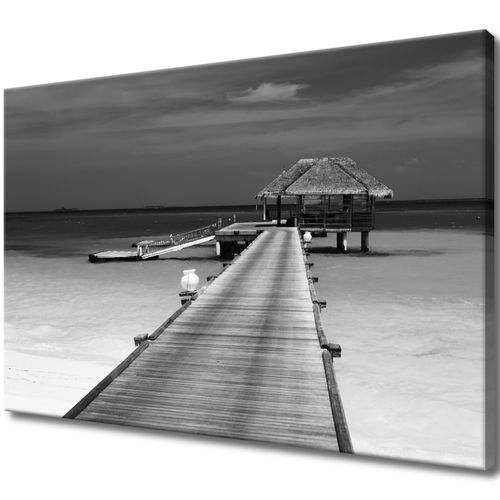 Obraz Płótno 90X60 Pomost Na Plaży na Arena.pl