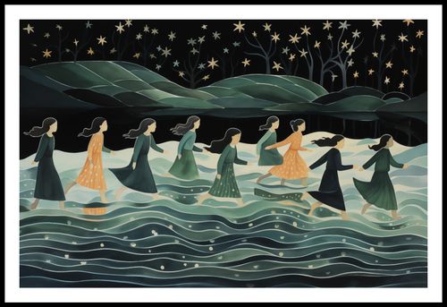 Plakat 86,4x56,8cm Nocna Procesja na Arena.pl