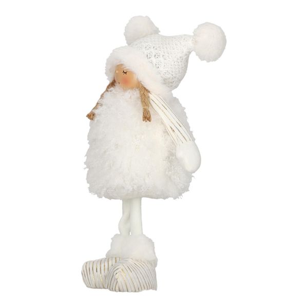 Figurka dekoracyjna Dziewczynka śnieżynka 33cm zdjęcie 2