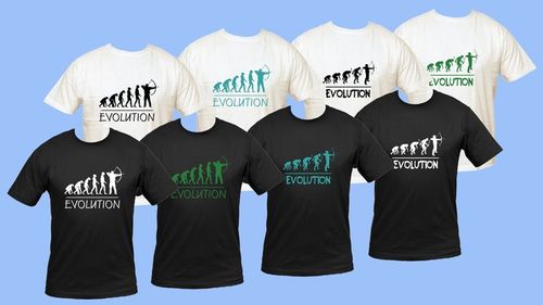 Koszulka EVOLUTION łucznik ewolucja archery na Arena.pl