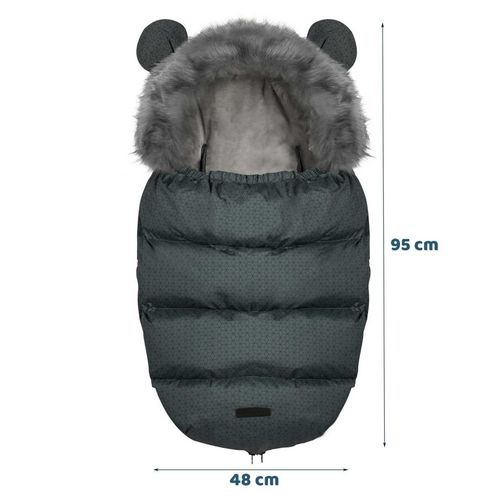 Śpiworek do wózka, sanek Elmi Ricokids - grafitowy na Arena.pl