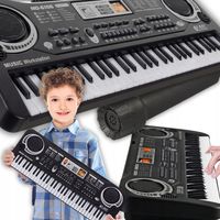 Keyboard Organy Pianino Dla Dzieci Organki Elektryczne + Mikrofon Pianinko