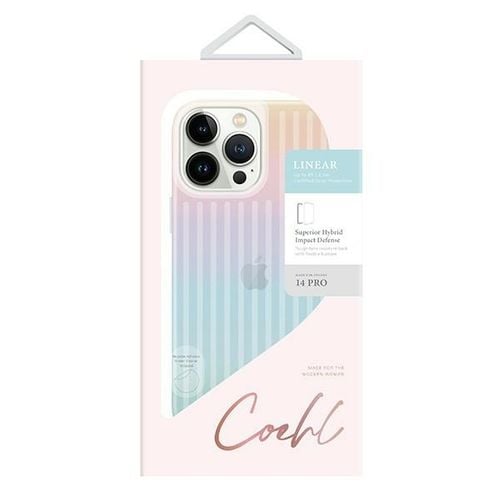 uniq etui coehl linear iphone 14 pro6,1 opalowy/iridescent na Arena.pl