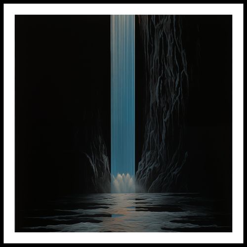 Plakat 60x60cm Wodospad Światła na Arena.pl