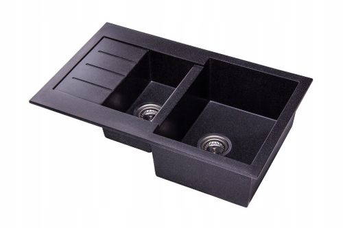 ZLEW ZLEWOZMYWAK GRANIT 8 kolorów 76x48 + SYFON na Arena.pl