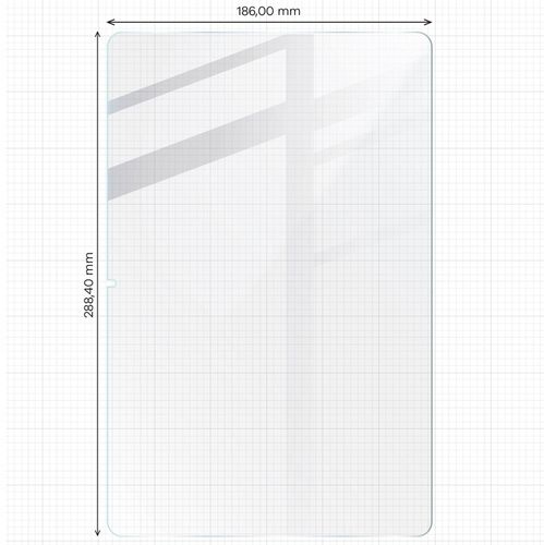 Szkło hartowane na tablet Bizon do Lenovo Tab P12 12.7 TB 370, 2 sztuki na Arena.pl
