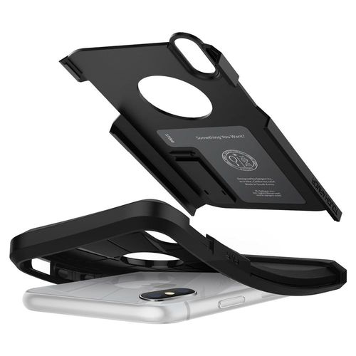 Spigen Tough Armor do iPhone X/ iPhone XS black na Arena.pl