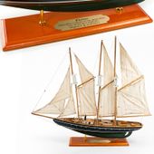 Model Statku Atlantic (81 cm) z Grawerem Dedykacji Prezent dla Niego