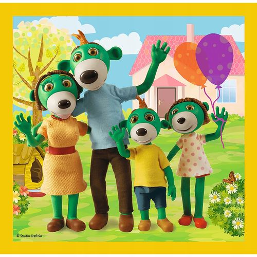 Puzzle 3W1 Trefliki Razem Jest Wesoło 34850 na Arena.pl