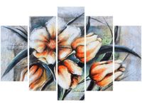 OBRAZ NIESAMOWITE PASTELOWE KWIATY