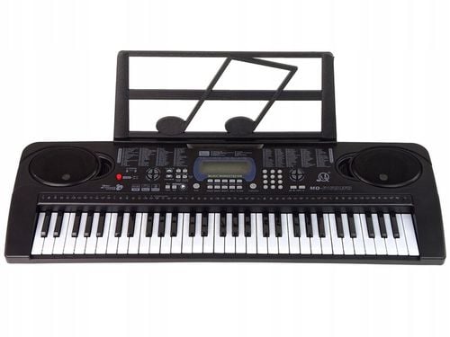 KEYBOARD ORGANY PIANINO DLA DZIECI DO NAUKI 61KL USB FM Bluetooth+ MIKROFON na Arena.pl