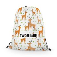 WORKO-PLECAK DZIECIĘCY z Twoim imieniem Stado jelonków 163