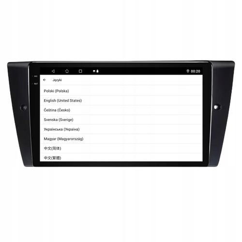 RADIO ANDROID13 BMW E90/E91/E92/E93 2005-2012 ANDROID AUTO CARPLAY 4GB/64GB na Arena.pl